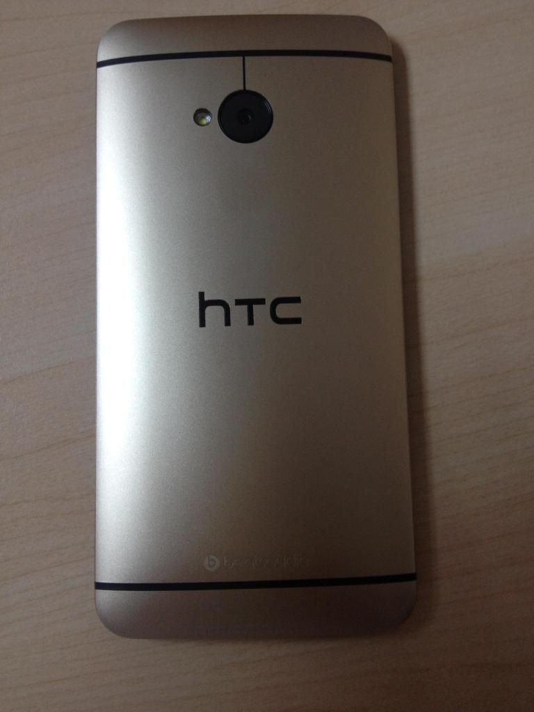 Bán htc one m7 32GB gold chính hãng FPT BH 18/5/2015 - 1
