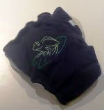Embroidered Frog Large Fitted