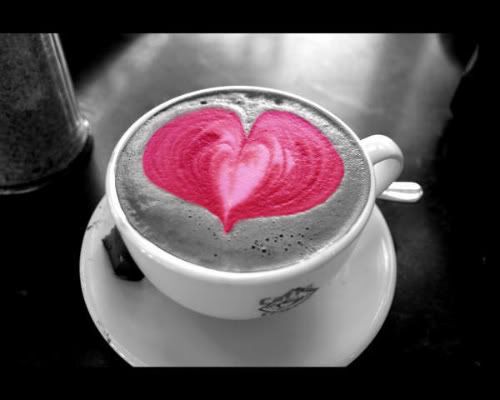Cup of Heart Coffee