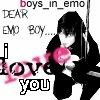 dear emo boys
