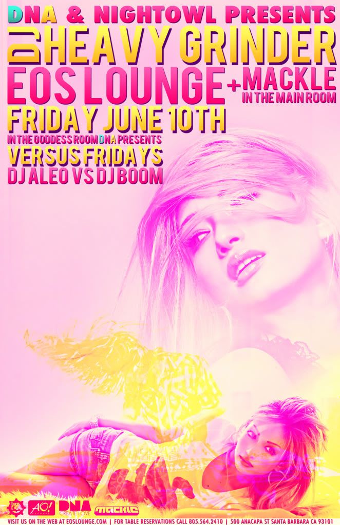 EOS Lounge: Santa Barbara Nightclubs | DNA Presents: Versus Fridays at EOS Lounge &quot;New Champion