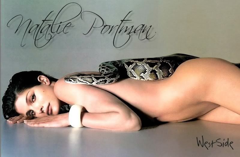 Natalie Portman Snake