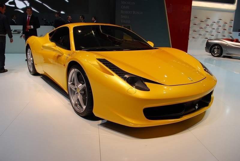 Ferrari 458 Italia in Yellow 5 Image