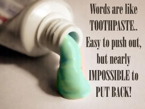 Write A Sentence With The Word Toothpaste