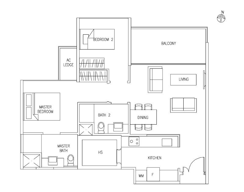 Missing Nw Corner In Floor Plan & House Facing Direction