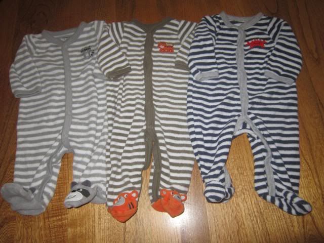Carter's Newborn Lot $16 ppd (LIKE NEW!)--5 sleepers! Carter's Newborn Lot $16 ppd (LIKE NEW!)--5 sleepers!