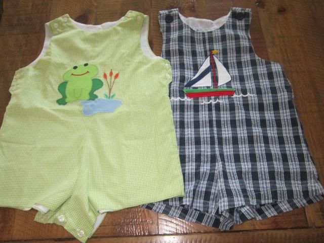 Boutique John John Romper 2t $6 ppd (FROG) Boutique John John Romper 2t $6 ppd (FROG)