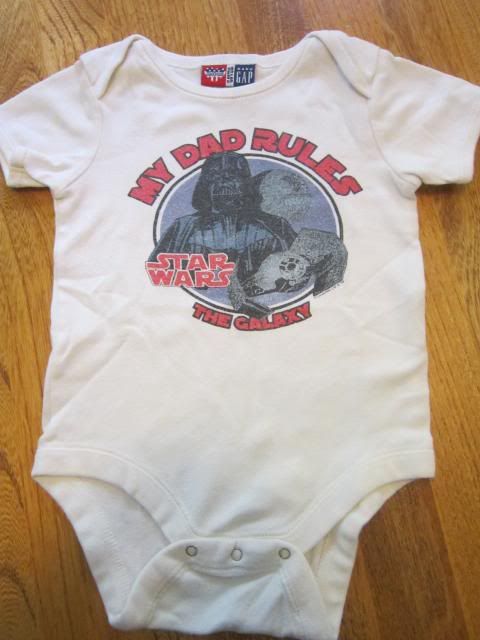 Baby Gap Junk Food Onesie Star Wars $5 ppd Baby Gap Junk Food Onesie Star Wars $5 ppd