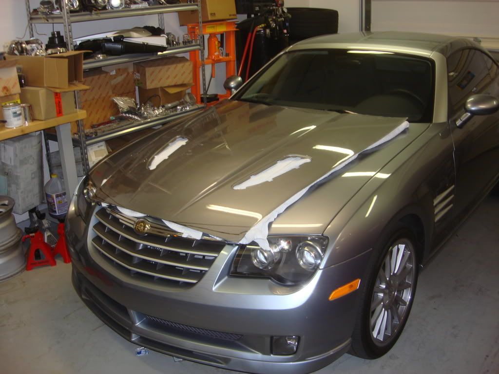 Fiberglass "Scooped" Crossfire Hood ! Page 2 CrossfireForum The
