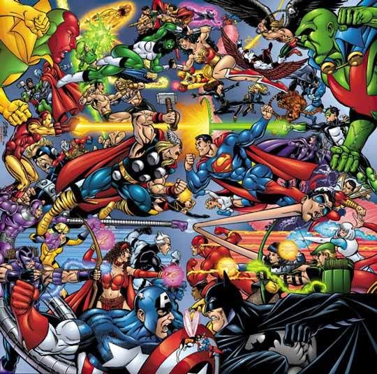 Marvel Vs Dc. Marvel+heroes+vs+dc+heroes