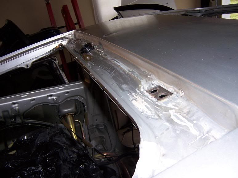 Honda crx leaking rear hatch seal