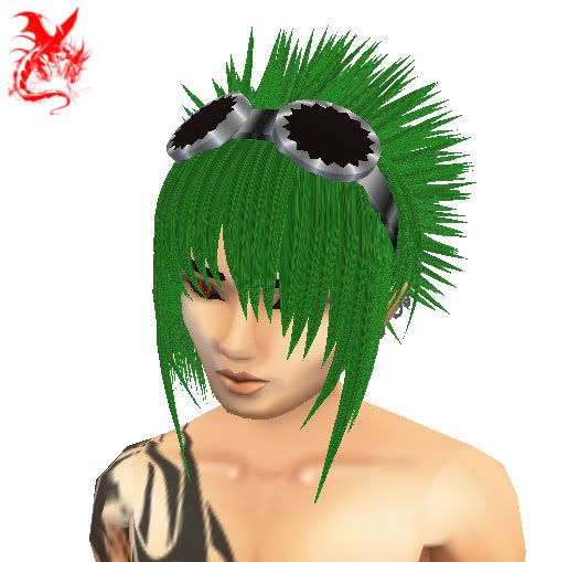 [DD]Toxic green hair