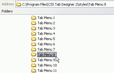CSS Tab Designer 2.0