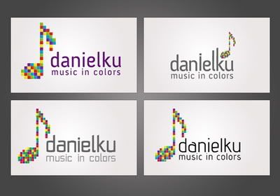Logo Design Presentation on Design Process Of Danielku Logo