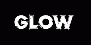 glowing in the dark photoshop text effect