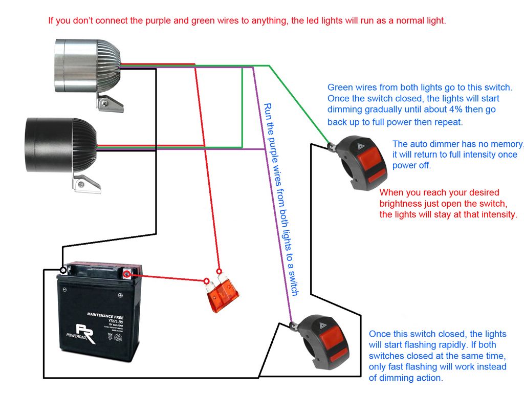 How To Wire Led Strobe Lights 