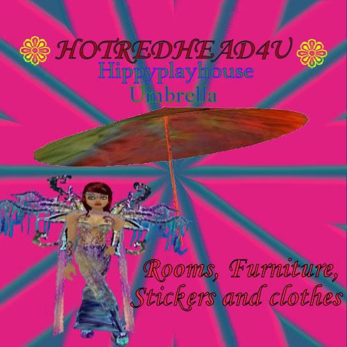 Hippy Playhouse Beach Umbrella
