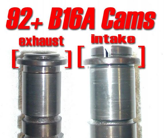 Power Mods OEM B-Series VTEC Camshaft Identifications