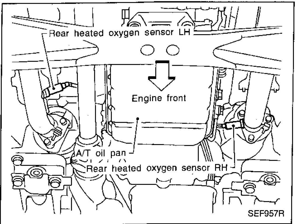 2002 Nissan pathfinder catalytic converter diagram #5