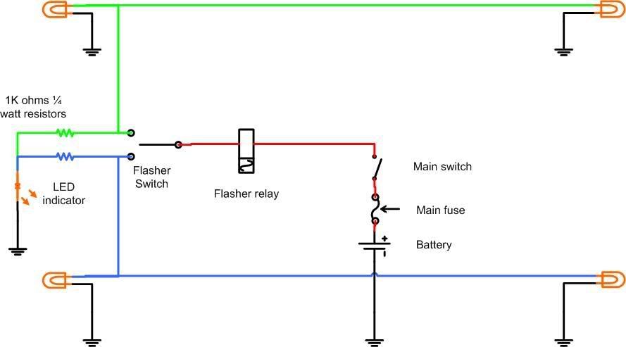 flasher diagram