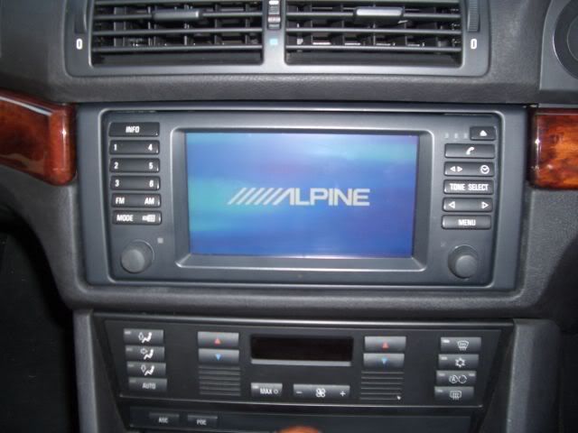 Bmw double din install