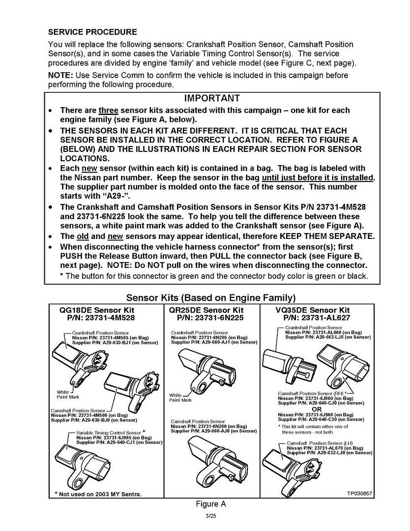 Not exactly "hard start" issue ( A Nissan Sentra Forum