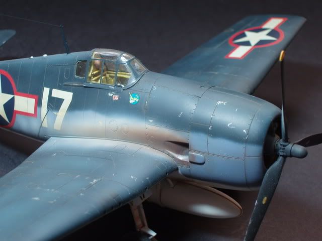 1/48f6fhellcat二战美国海军地狱猫战斗机