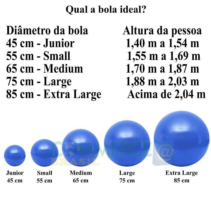 Bola Yoga Pilates Fitness Suiça 75cm-L com Bomba CBR-1071-commercebrasil Bola Yoga Pilates Fitness Suiça 75cm-L com Bomba CBR-1071-commercebrasil
