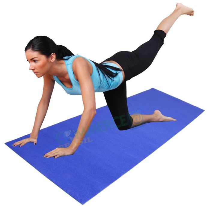 Tapete Yoga, Ginástica, Pilates, Exercícios 1,72m CBR1072-commercebrasil Tapete Yoga, Ginástica, Pilates, Exercícios 1,72m CBR1072-commercebrasil