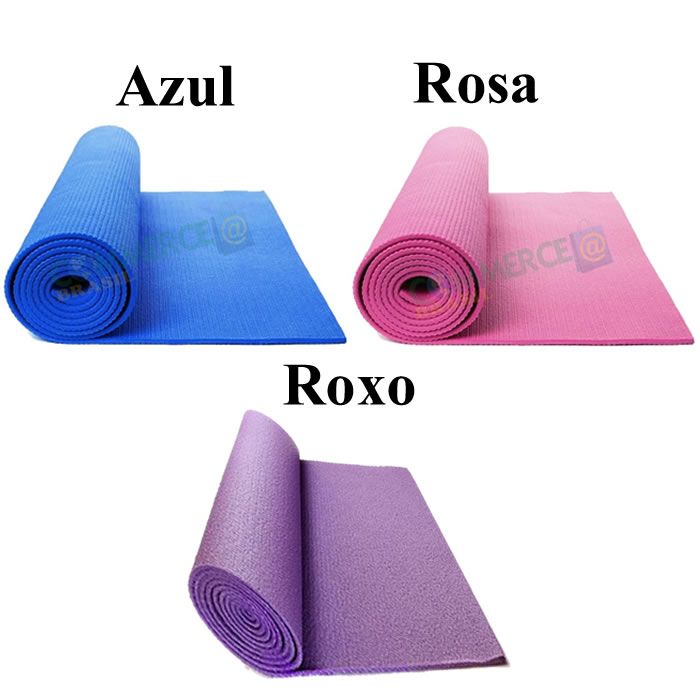 Tapete Yoga, Ginástica, Pilates, Exercícios 1,72m CBR1072-commercebrasil Tapete Yoga, Ginástica, Pilates, Exercícios 1,72m CBR1072-commercebrasil