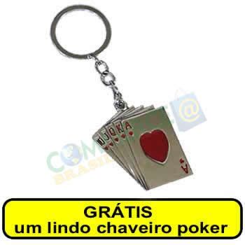 Maleta Poker 300 Fichas Luxo Brilhantes Numeradas 11,5gr - CBR1083 Maleta Poker 300 Fichas Luxo Brilhantes Numeradas 11,5gr - CBR1083