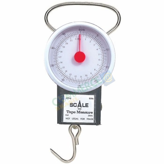 Balanca Analogica c/ Trena 1 Metro 22kg Pesca/Bolsa CBR1044-commercebrasil Balanca Analogica c/ Trena 1 Metro 22kg Pesca/Bolsa CBR1044-commercebrasil