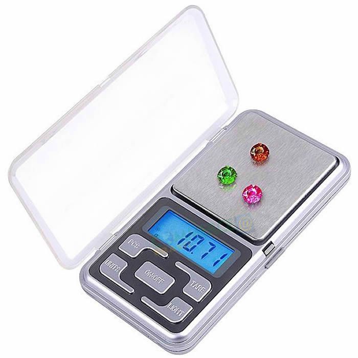 Mini Balança Digital Alta Precisão Bolso Portátil 500gr - CBR1050 Mini Balança Digital Alta Precisão Bolso Portátil 500gr - CBR1050