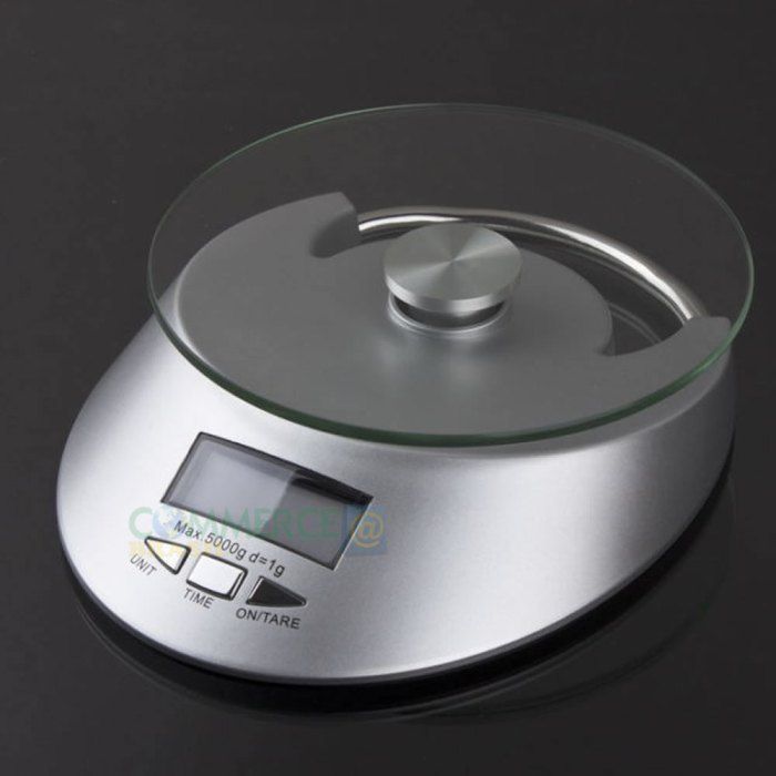 Balança Eletronica com Relógio 1g à 5kg QE-KE-4 CBR-1055-commercebrasil Balança Eletronica com Relógio 1g à 5kg QE-KE-4 CBR-1055-commercebrasil
