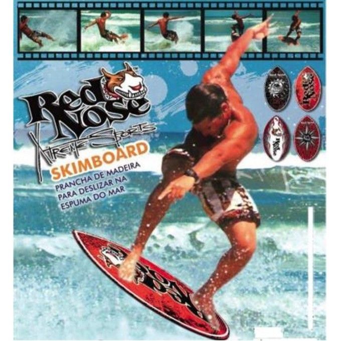 Skimboard Surf Frus Prancha Red Nose Sports Extreme Madeira 346