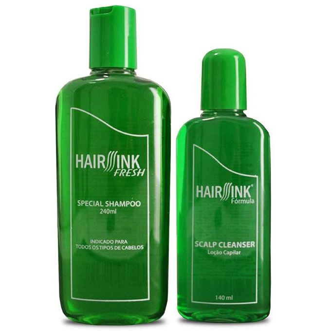 hairsink fresh kit especial 1 shampoo 240ml + 1 tônico capilar 140ml tratamento antiqueda hairsink fresh kit especial 1 shampoo 240ml + 1 tônico capilar 140ml tratamento antiqueda