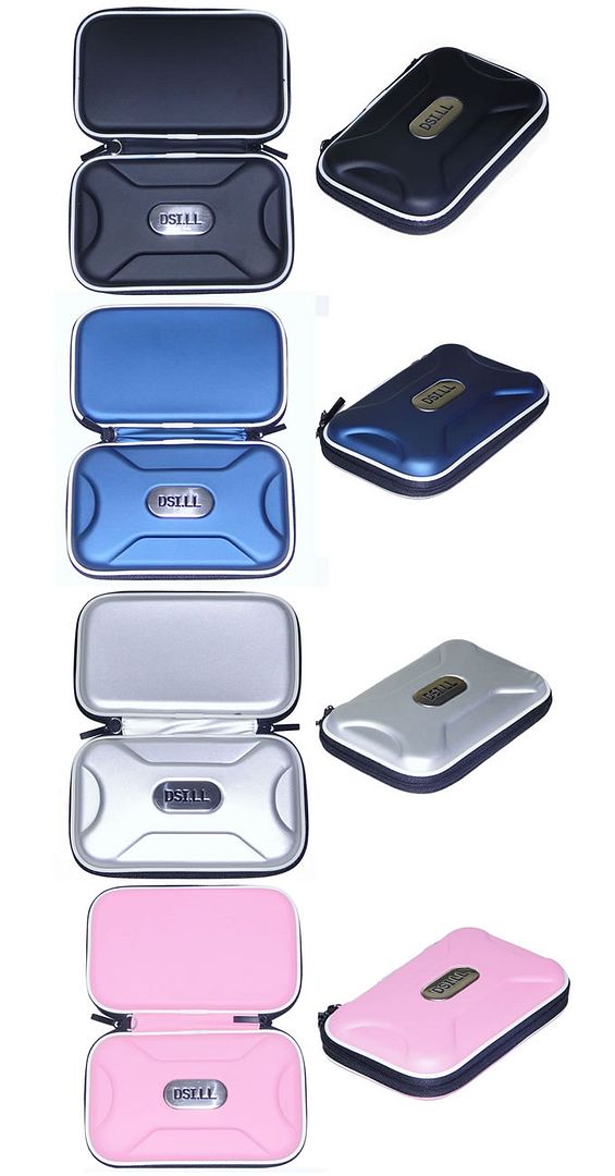 Case proteção airfoam pocket for nintendo dsi ll/xl colorido acolchoada super resistente Case proteção airfoam pocket for nintendo dsi ll/xl colorido acolchoada super resistente