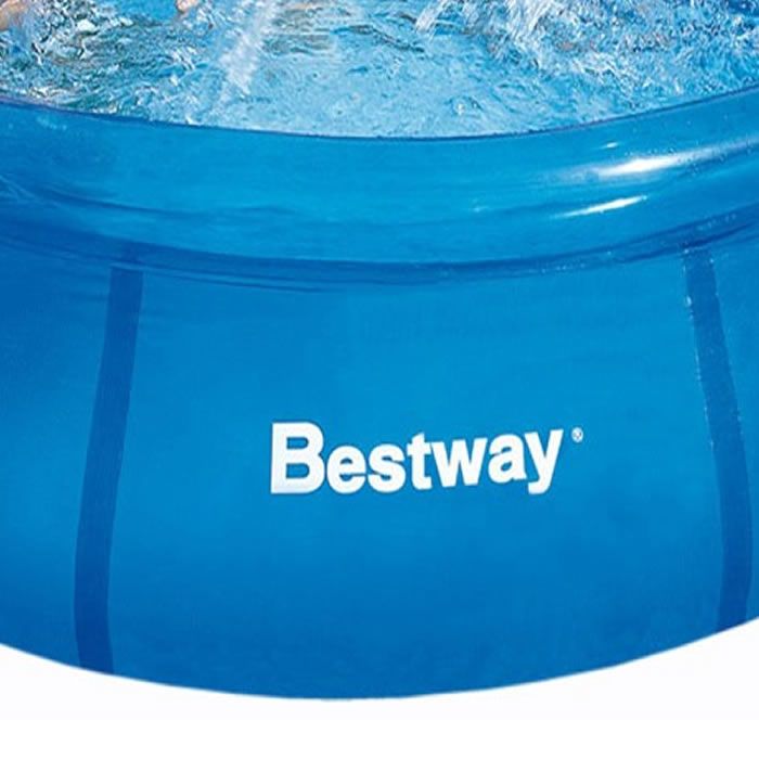 Piscina Inflável 2300 Lts Bestway + Bomba Inflar Manual 244cm diâmetro x 66cm altura Piscina Inflável 2300 Lts Bestway + Bomba Inflar Manual 244cm diâmetro x 66cm altura