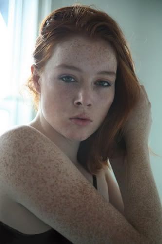 redhead freckles nude