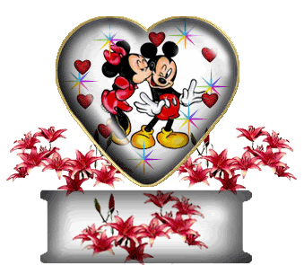 mickey-minnie-valentines.gif Mickey & Minnie Happy Valentine's Day image by frostysnowoman