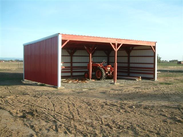Tractor shed finished (finally)
