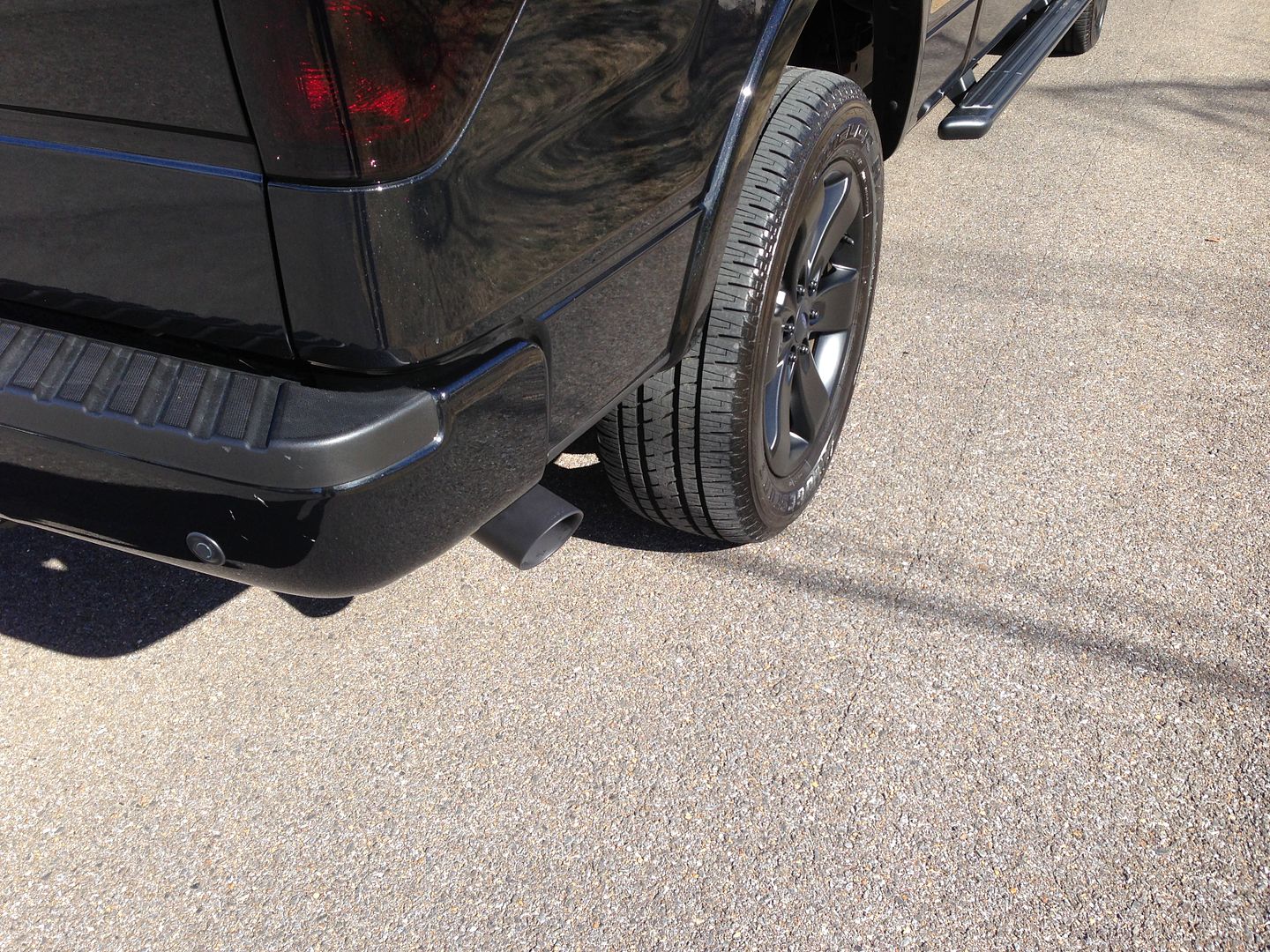 Ford f150 black exhaust tip #9