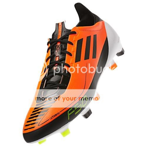 Adidas F50 adizero Prime FG Soccer Futball Cleats light Black Orange 