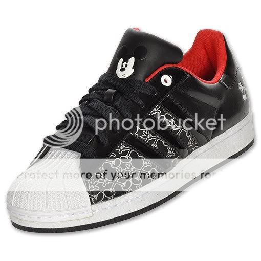 Adidas Disney Superstar II 2 Angry Mickey Mouse X ObyO Trainers Rare 