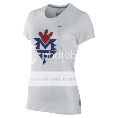 Nike Logo Manny Pacquiao Womens T Shirt Dri Fit MP Graphic Filipino 
