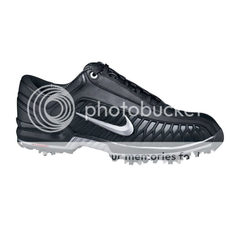 Nike Air zoom Elite II Mens blac Golf Shoes grey New  