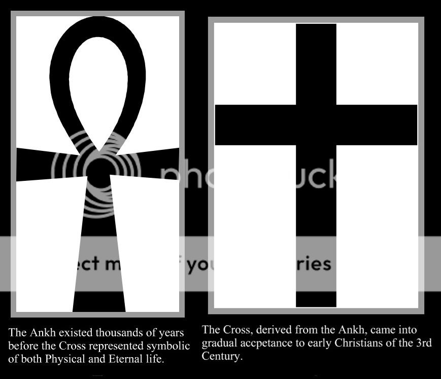 Ankh Vs. Cross Photo by PhaRaoh0001 | Photobucket