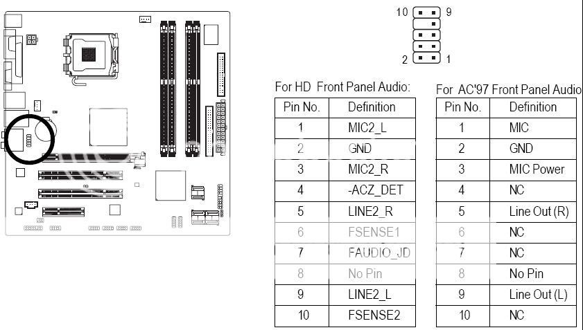 G33M-DS2R Front Audio Help