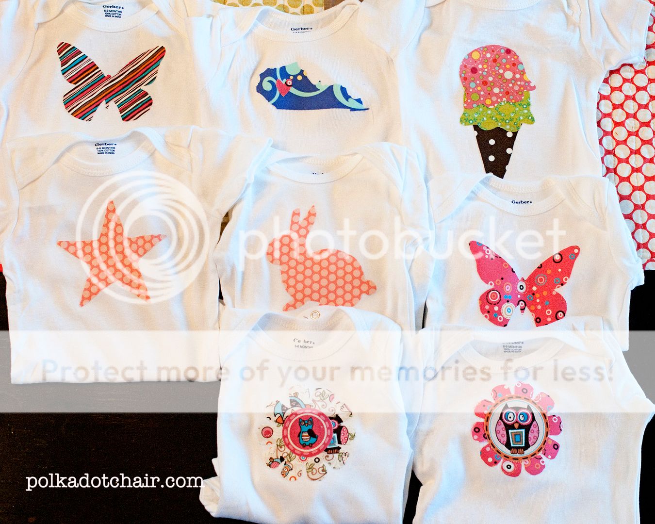Stencils for Onesies