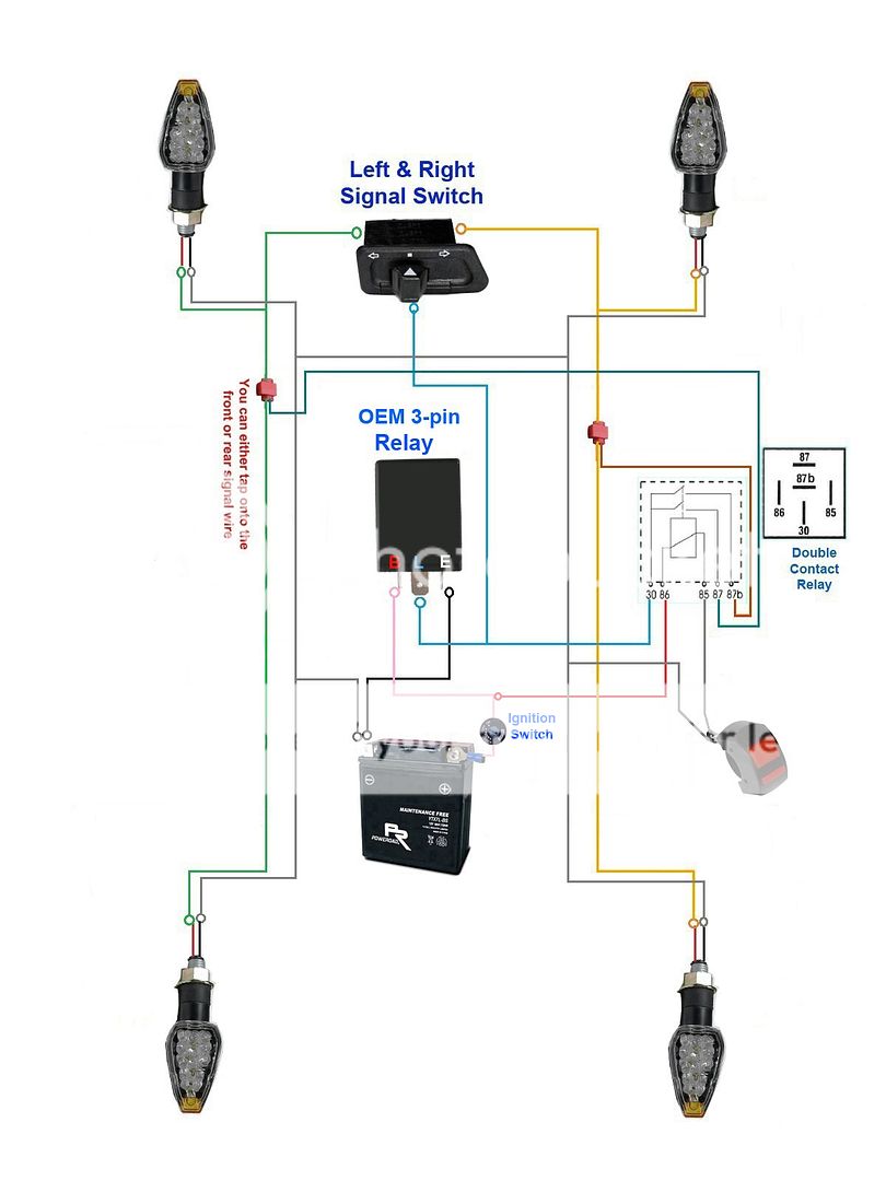 Ignition Switch Wiring Diagram For Motorcycle